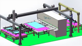 آلة القص الأوتوماتيكية، آلة القطع CNC، آلة القص المقصلة FMS، آلة قص التغذية الأمامية CNC